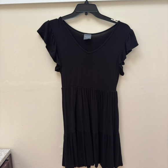 Olivia Rae Black Dress with Ruffle Detail - Picture 1 of 5